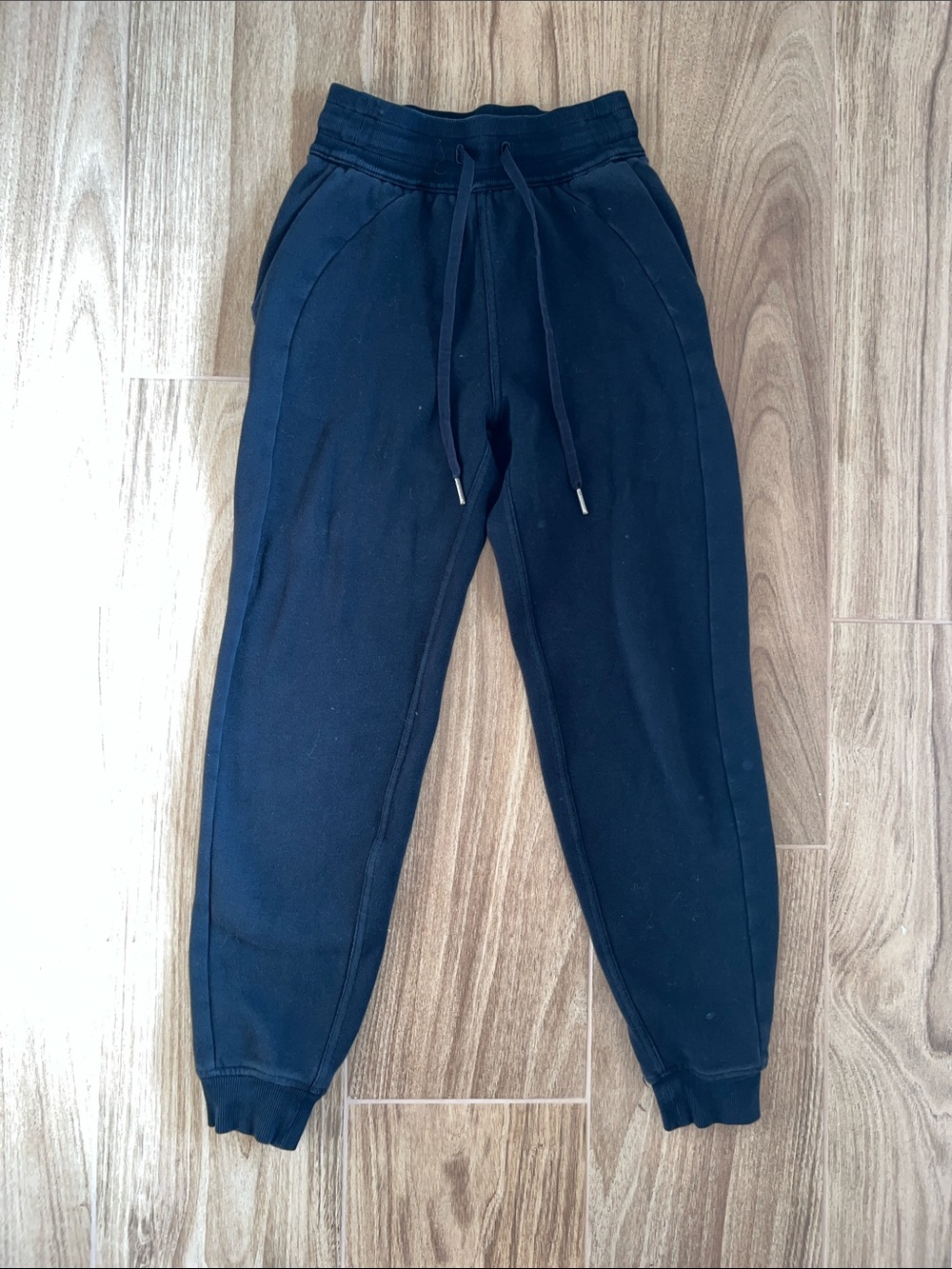 Lululemon Black Scuba Jogger Sweatpants